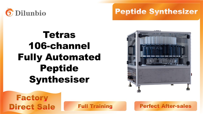 Tetras 106-channel Fully Automated Peptide Synthesiser