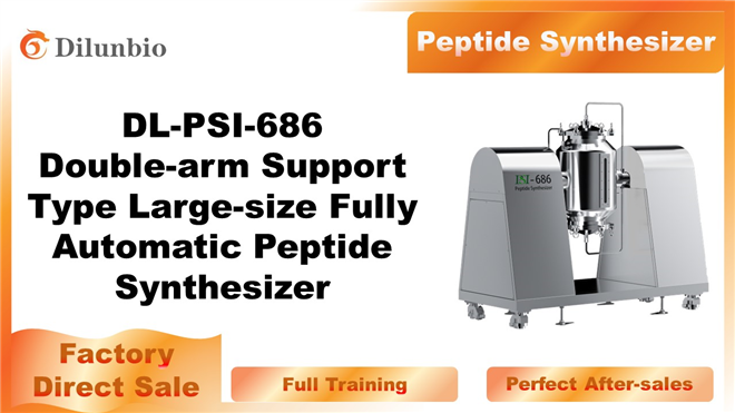 Double-arm Support Type Large-size Fully Automatic Peptide Synthesizer